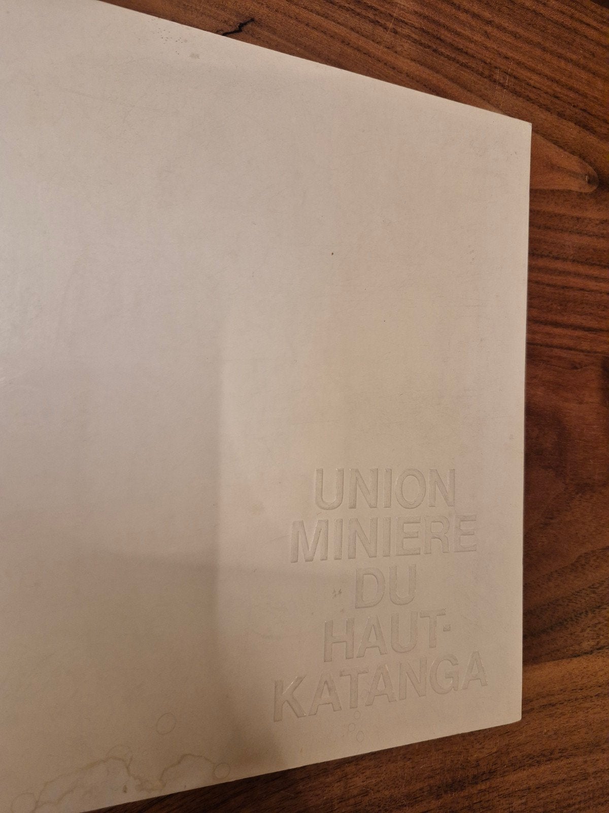 Union minière du Haut-Katanga, Enlèvement ou Envoi, 20e siècle ou après, Utilisé