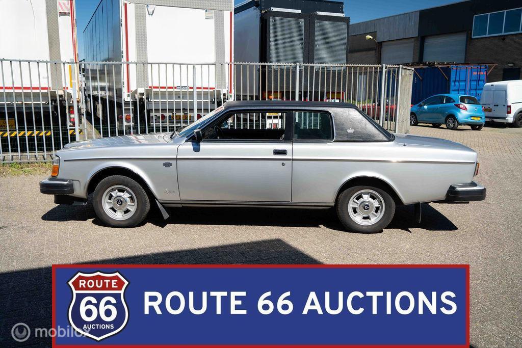 Volvo 262C Bertone | 1979 | Route 66 Auctions, Auto's, Zwart, Bedrijf, Handgeschakeld, Overige carrosserie