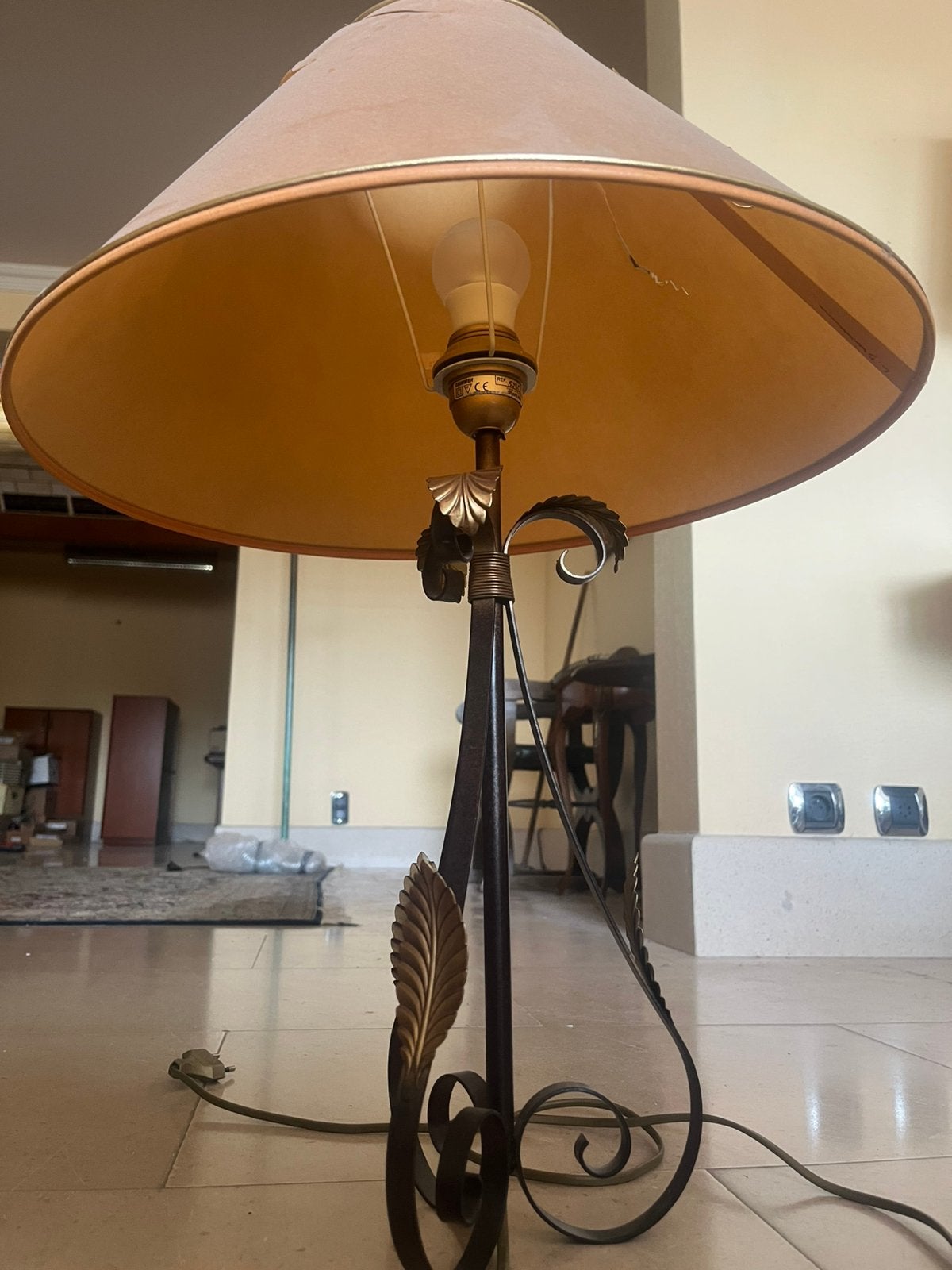 Drimmer lamp, Enlèvement