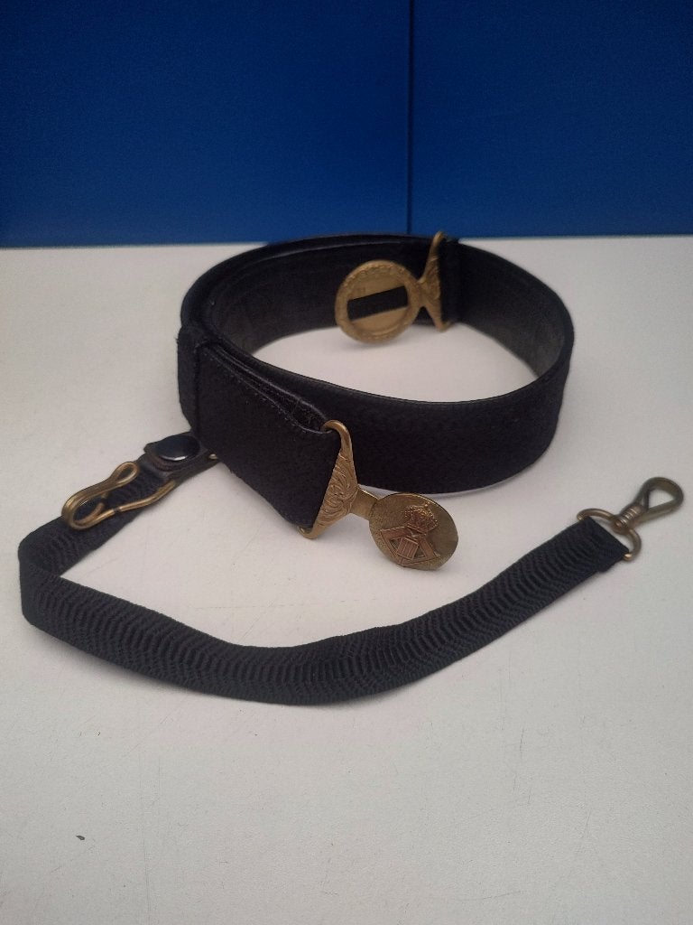 Belgische Gala riem met sabelhanger Leopold3, Verzamelen, Militaria | Algemeen, Verzenden