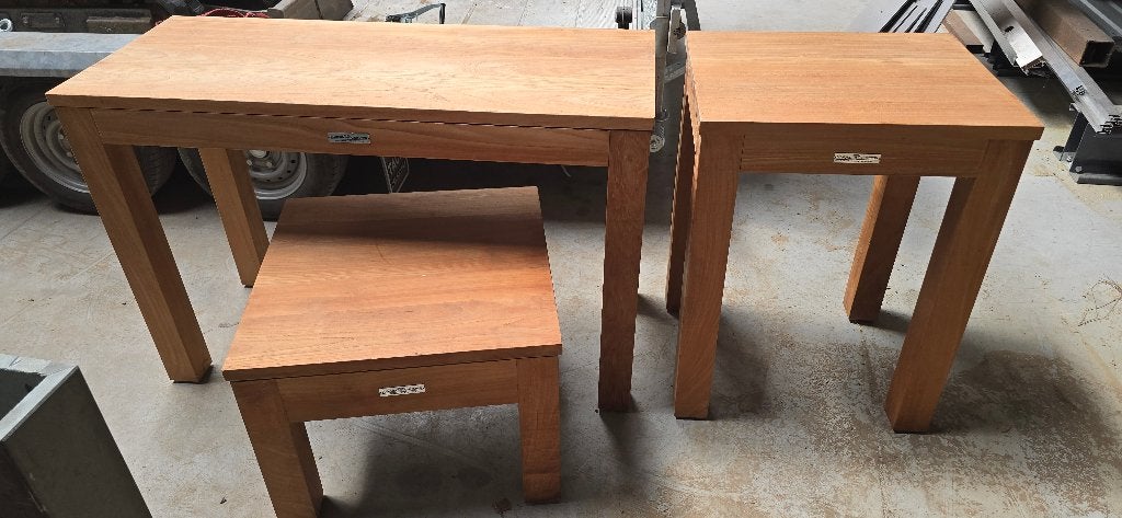 Table basse, table d'appoint, table, TV, bois, teck, Maison & Meubles, Enlèvement, Neuf, Bois