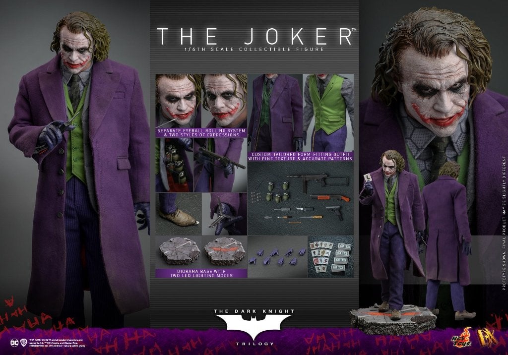 Hot Toys DC Batman The Dark Knight The Joker DX32 Nieuw, Verzamelen, Verzenden, Nieuw, Film, Actiefiguur of Pop