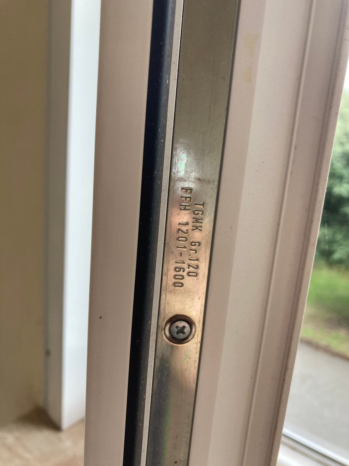 Pvc wit raam - draaikip systeem - dubbel glas, Enlèvement, Comme neuf, Fenêtre de façade ou Vitre, Double vitrage