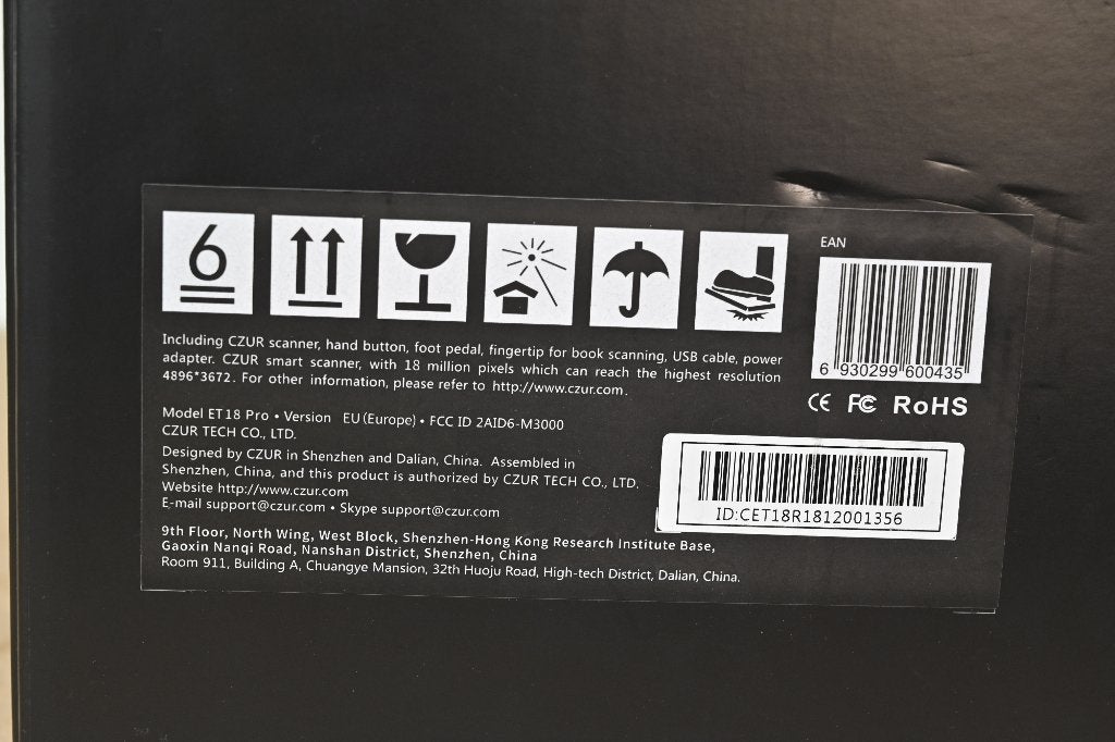 Czur ET18PRO ET18 professionele scanner voor boeken, enz., MacOS, CZUR, Ophalen of Verzenden, Zo goed als nieuw