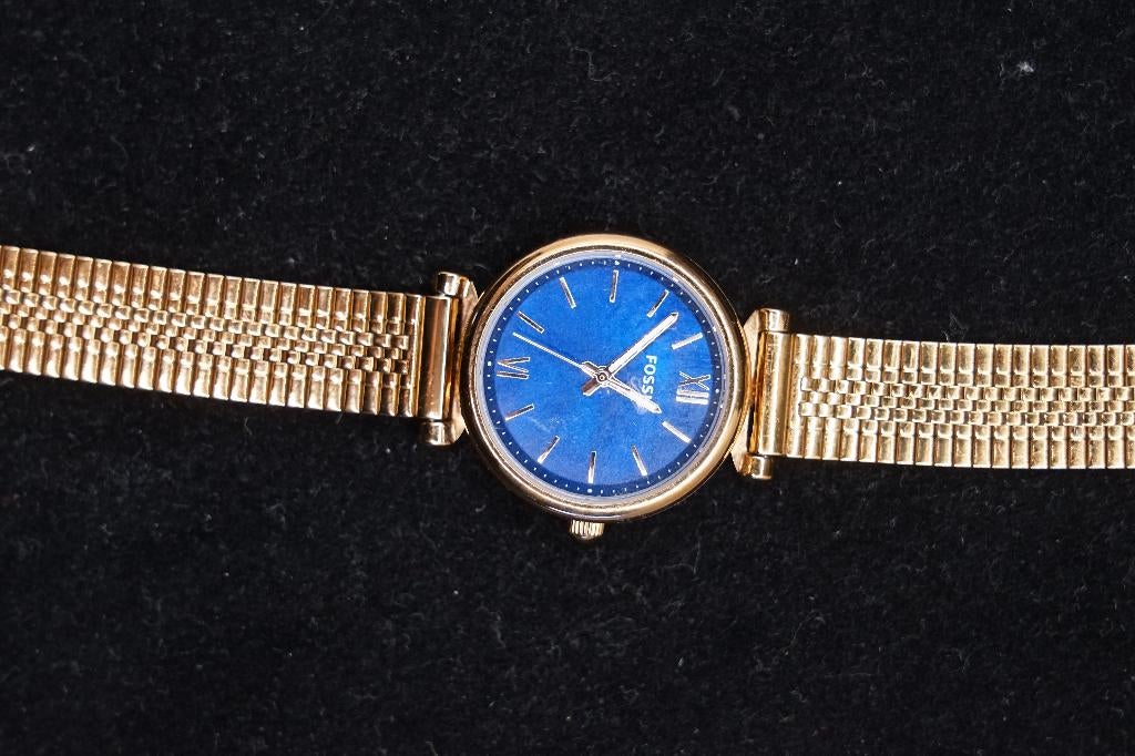 Fossil vrouwenhorloge quartz, Montre-bracelet, Enlèvement ou Envoi, Fossil, Utilisé
