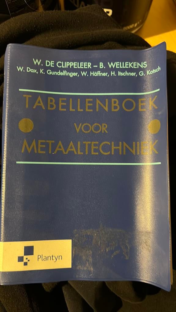 Tabellenboek voor metaaltechnieken, Ophalen