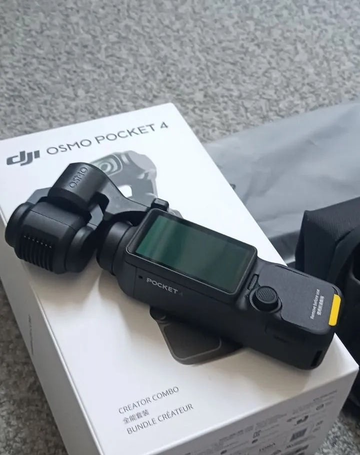 Dji osmo pocket 4 creator combo, Audio, Tv en Foto, Ophalen of Verzenden, Nieuw