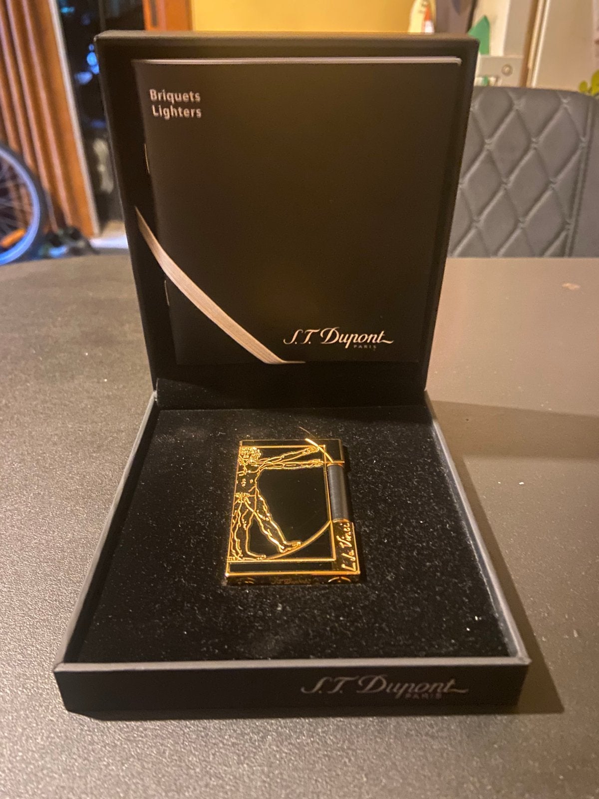 Mooie NIEUWE ST DUPONT L.DA VINCI LIMITED EDITION, Ophalen of Verzenden, Nieuw, Aansteker
