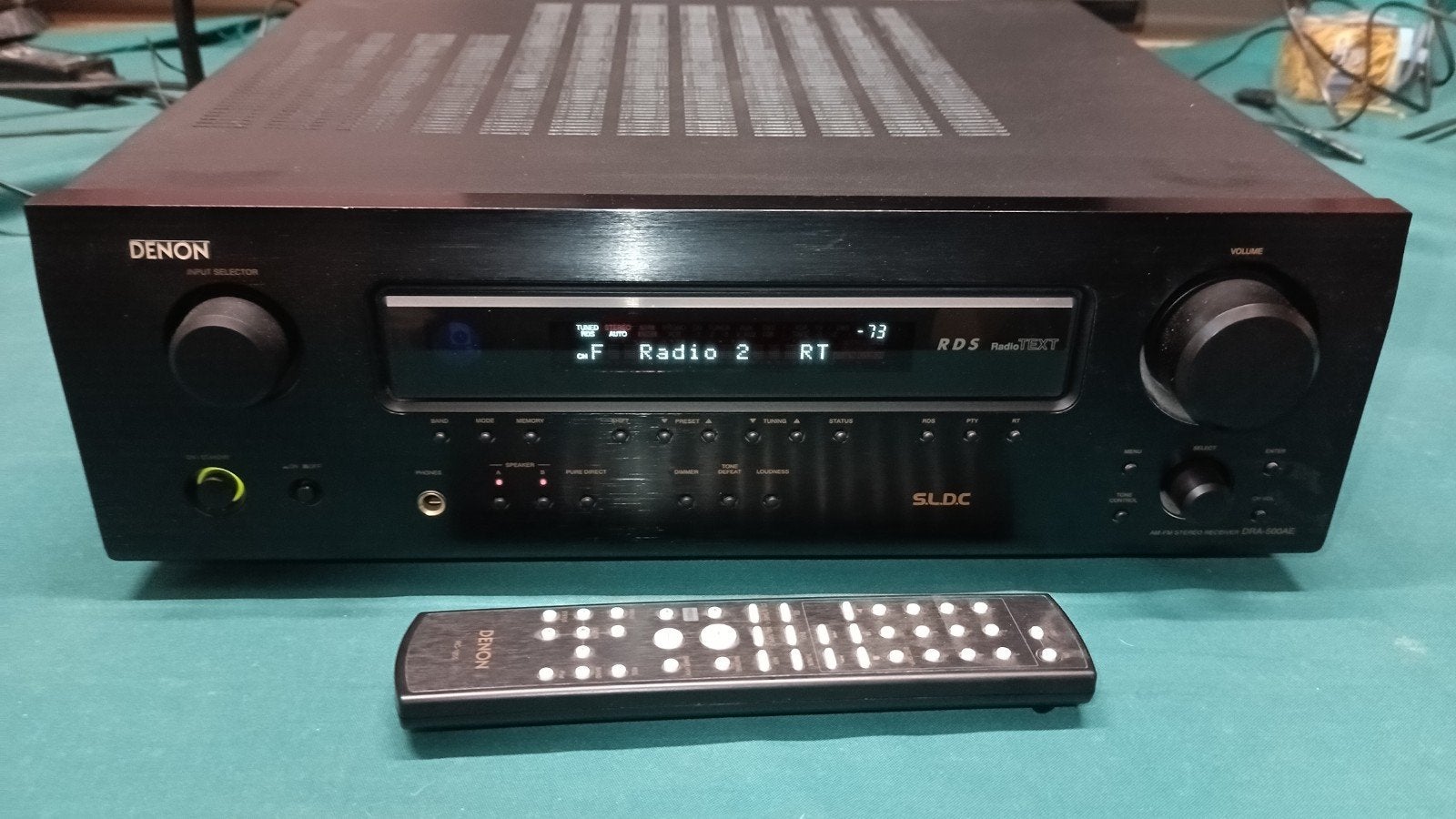 Denon DRA500 Stereo versterker, Ophalen of Verzenden, Stereo, 60 tot 120 watt, Denon