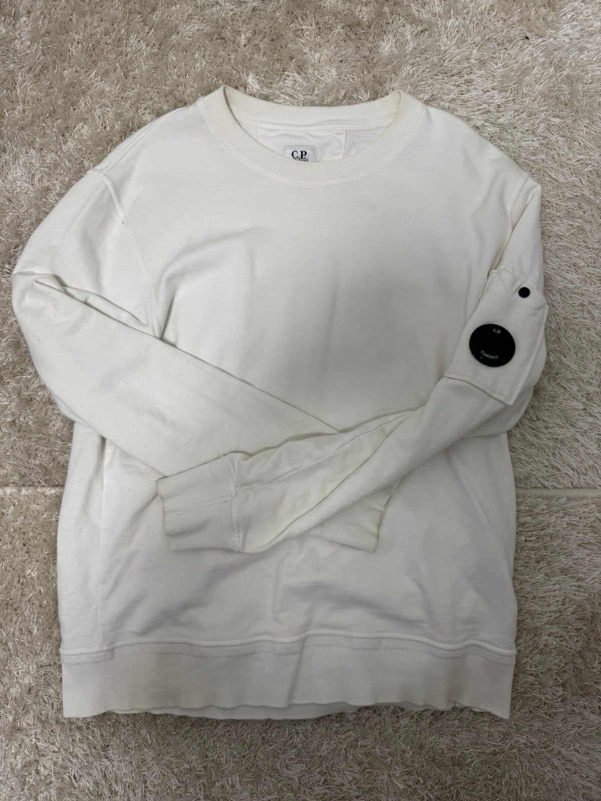 Pull Cp company, Vêtements | Hommes, Enlèvement, Comme neuf, Taille 46 (S) ou plus petite, Blanc