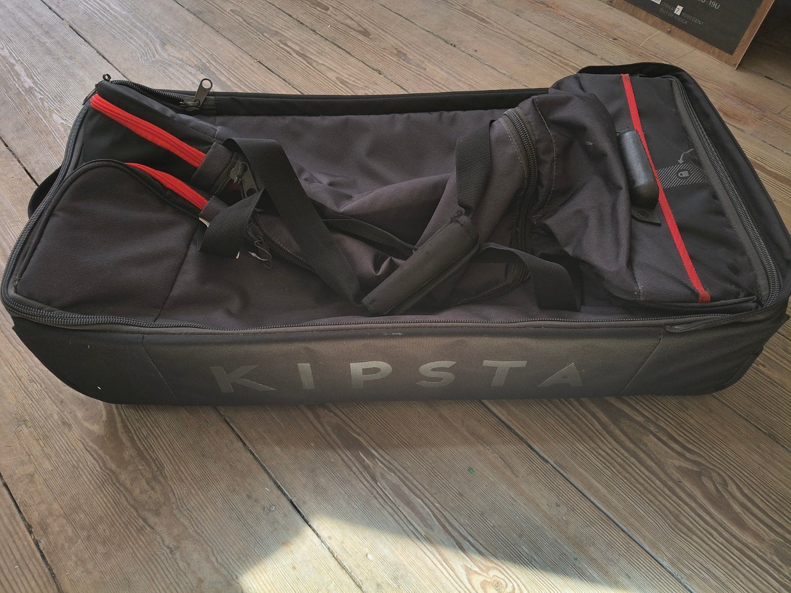 Kipsta trolley 105L grey red, Ophalen, Kipsta, Ok, Gent