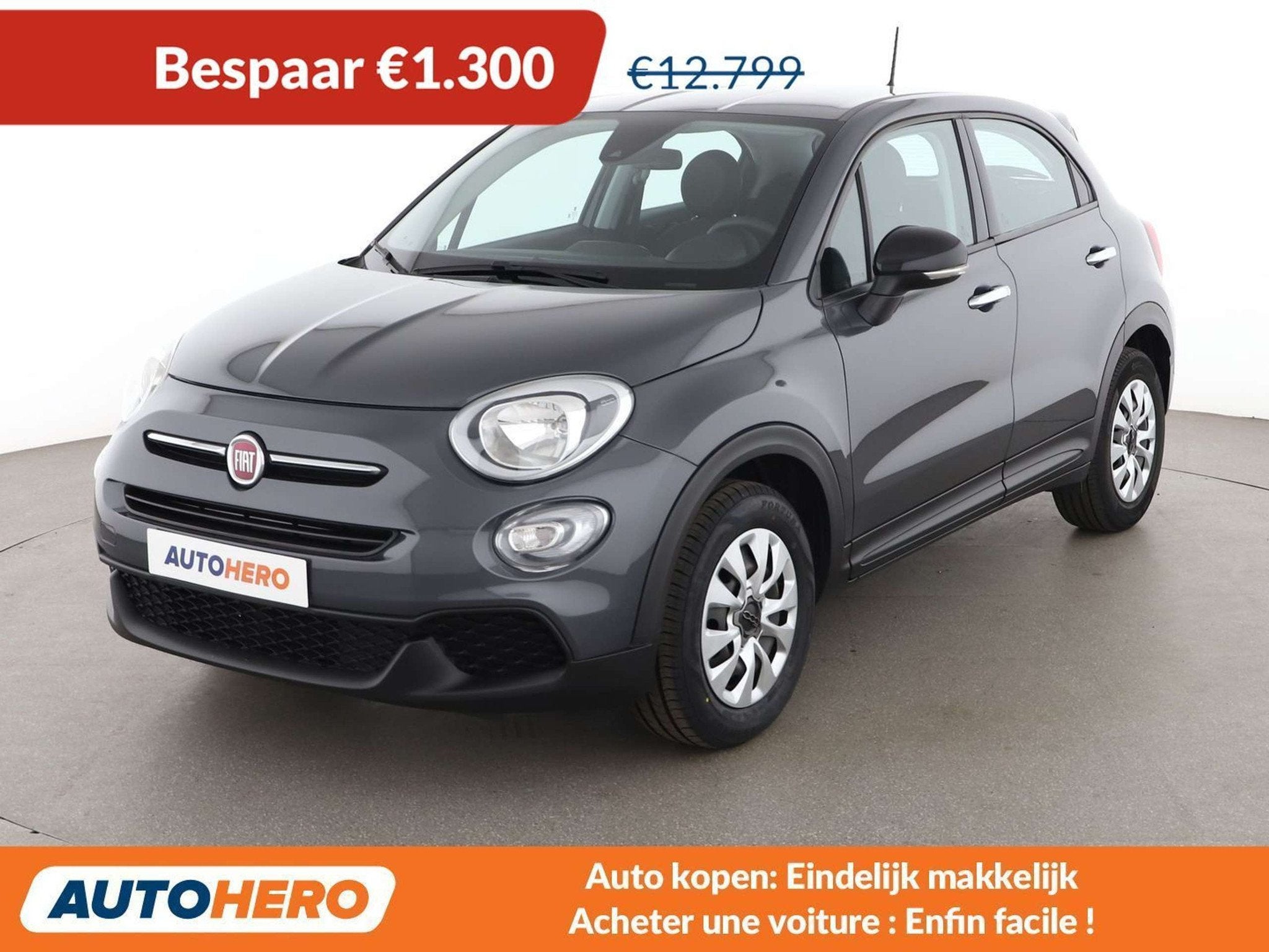 Fiat 500X 1.0 Turbo Urban (année de construction 2020), Autos, Argent ou Gris, Achat, Electronic Stability Program (ESP), Euro 6