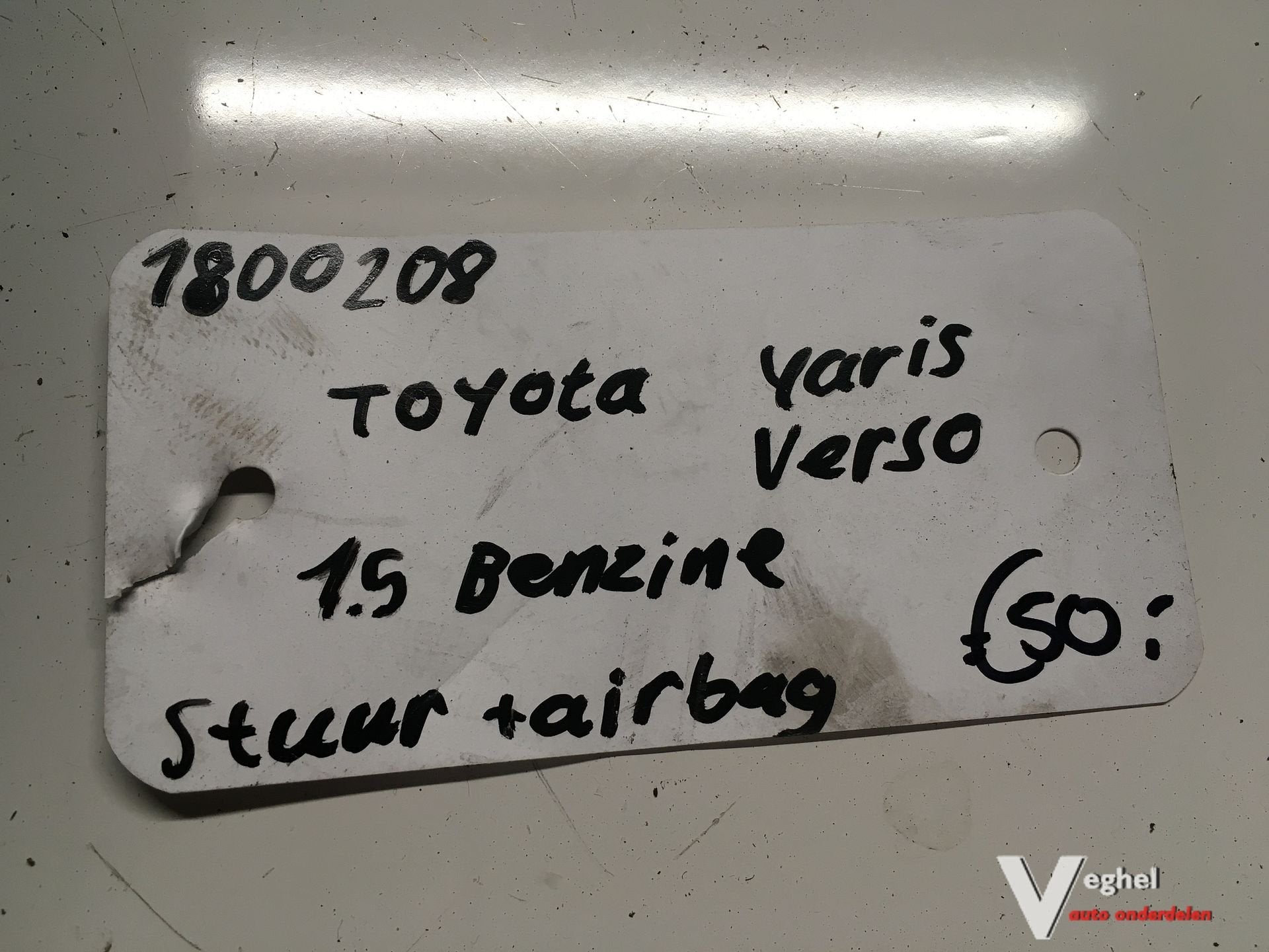 Toyota Yaris Verso 1.5B   1 type 1800208  Stuur met airbag, Gebruikt, -, -, Ophalen of Verzenden