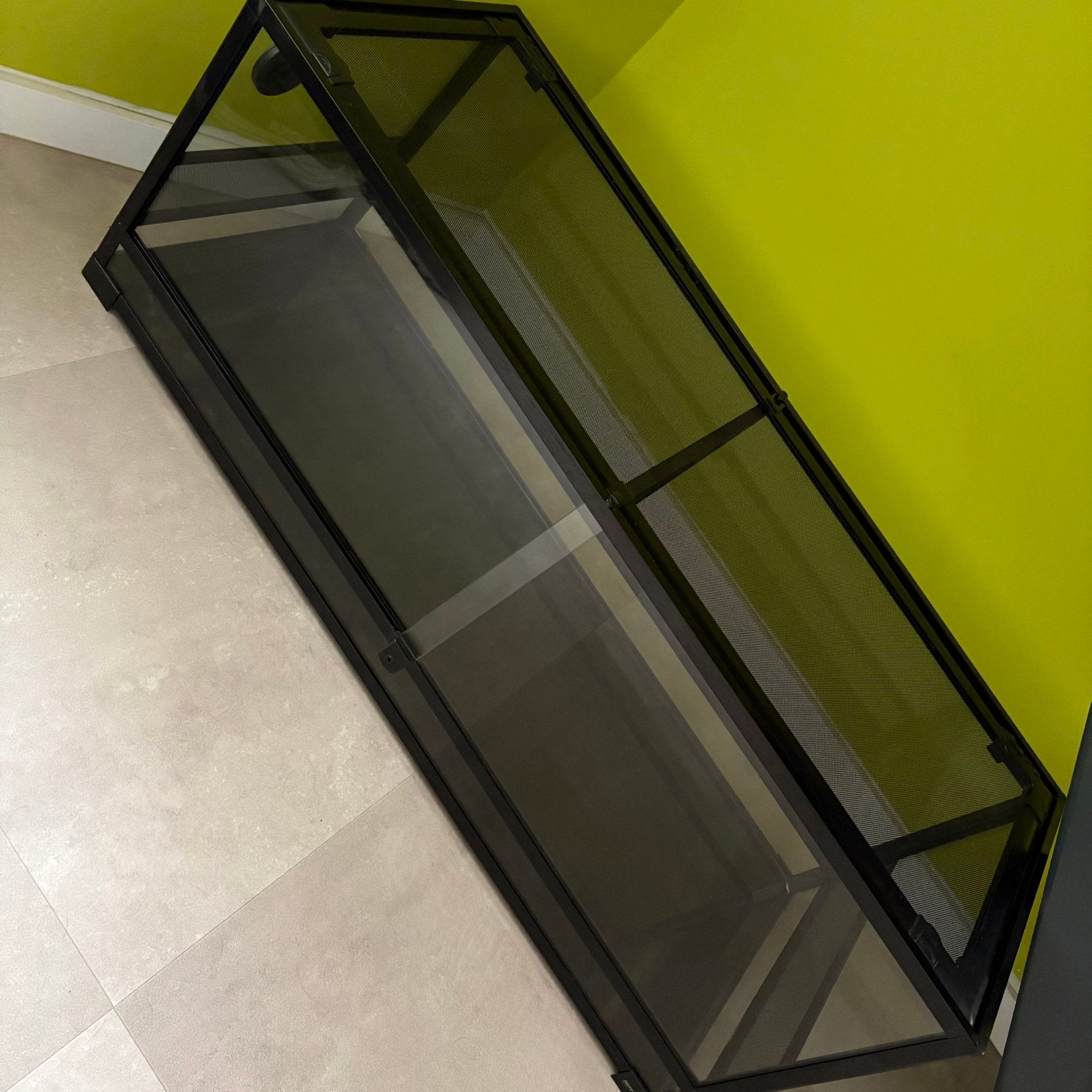 Terrarium Reptizoo 120 x 45 x 45 en Arcadia ShadeDweller, Ophalen, Zo goed als nieuw, Terrarium of Paludarium