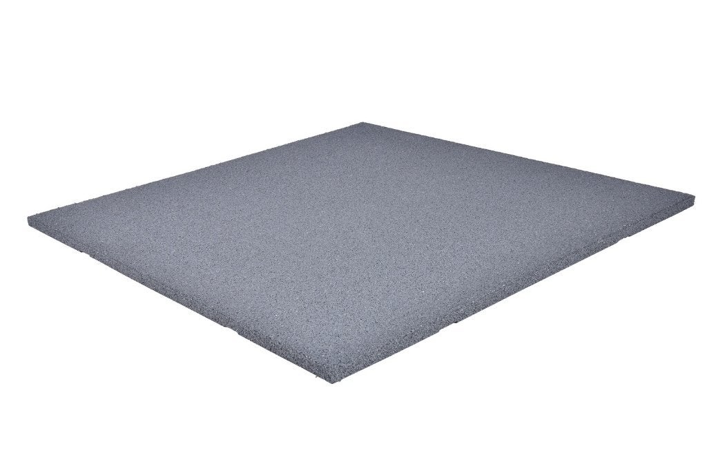 Grijze Rubber Tegels 100 x 100 x 2.5cm €20,50,- per stuk!, Jardin & Terrasse, Enlèvement ou Envoi, Neuf, Caoutchouc, Tuiles de terrasse