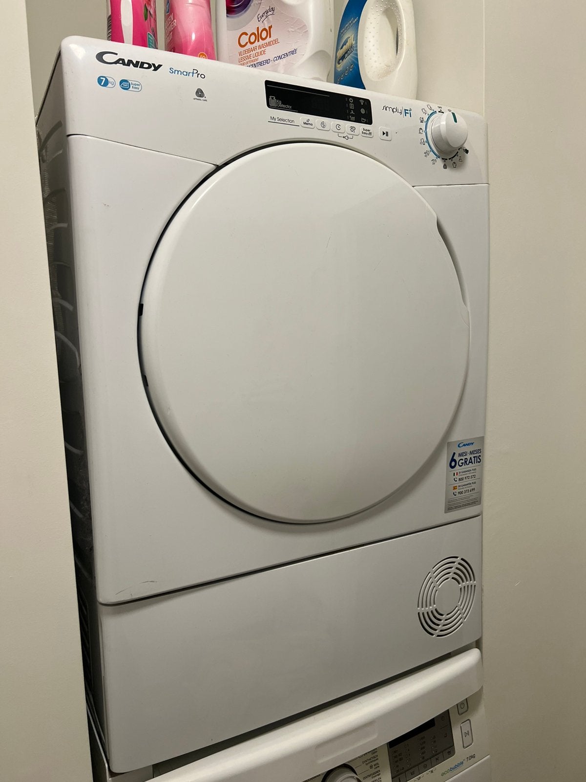 Candy Smart CSO C7DF-S / Droogkast, Elektronische apparatuur, Ophalen, Gebruikt