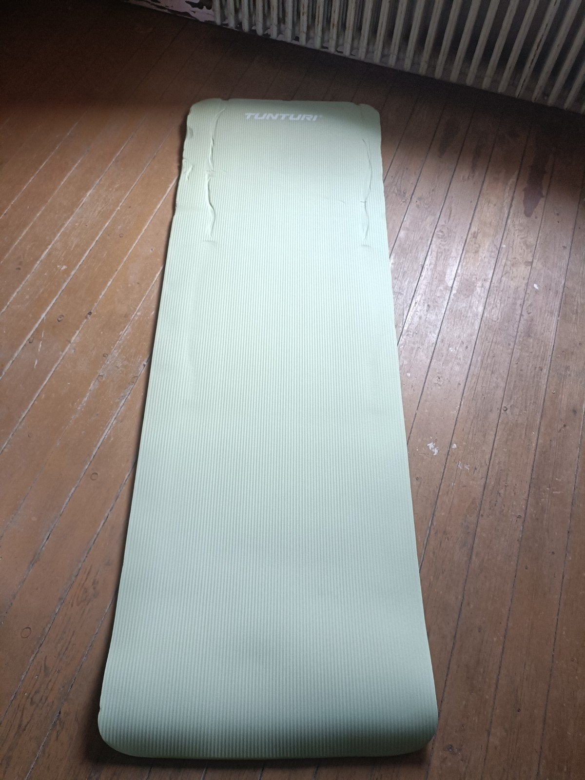 Tunturi fitness mat, Sport en Fitness, Fitnessmaterialen, Ophalen, Zo goed als nieuw, Fitnessmat
