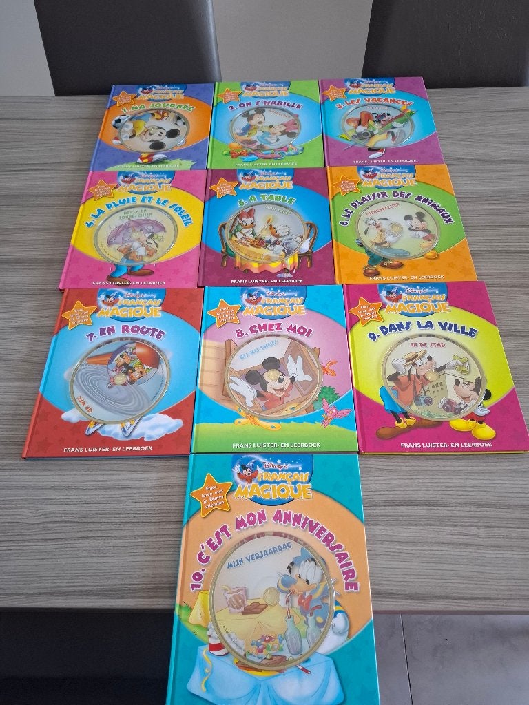 "leer Frans met Disney" boeken, Ophalen of Verzenden, Zo goed als nieuw