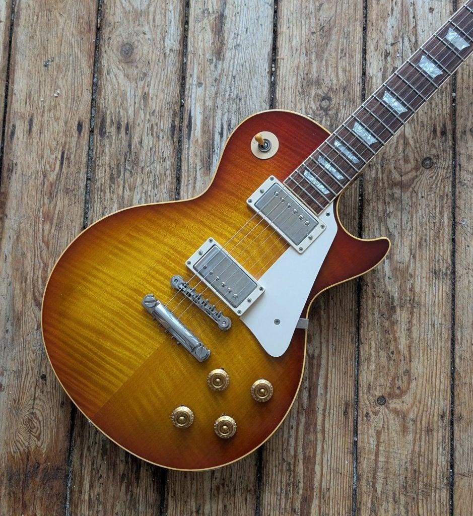 Gibson Custom Shop: Les Paul 59 R9 (VO, Murphy Lab), ES 359, Muziek en Instrumenten, Ophalen, Zo goed als nieuw, Solid body, Gibson