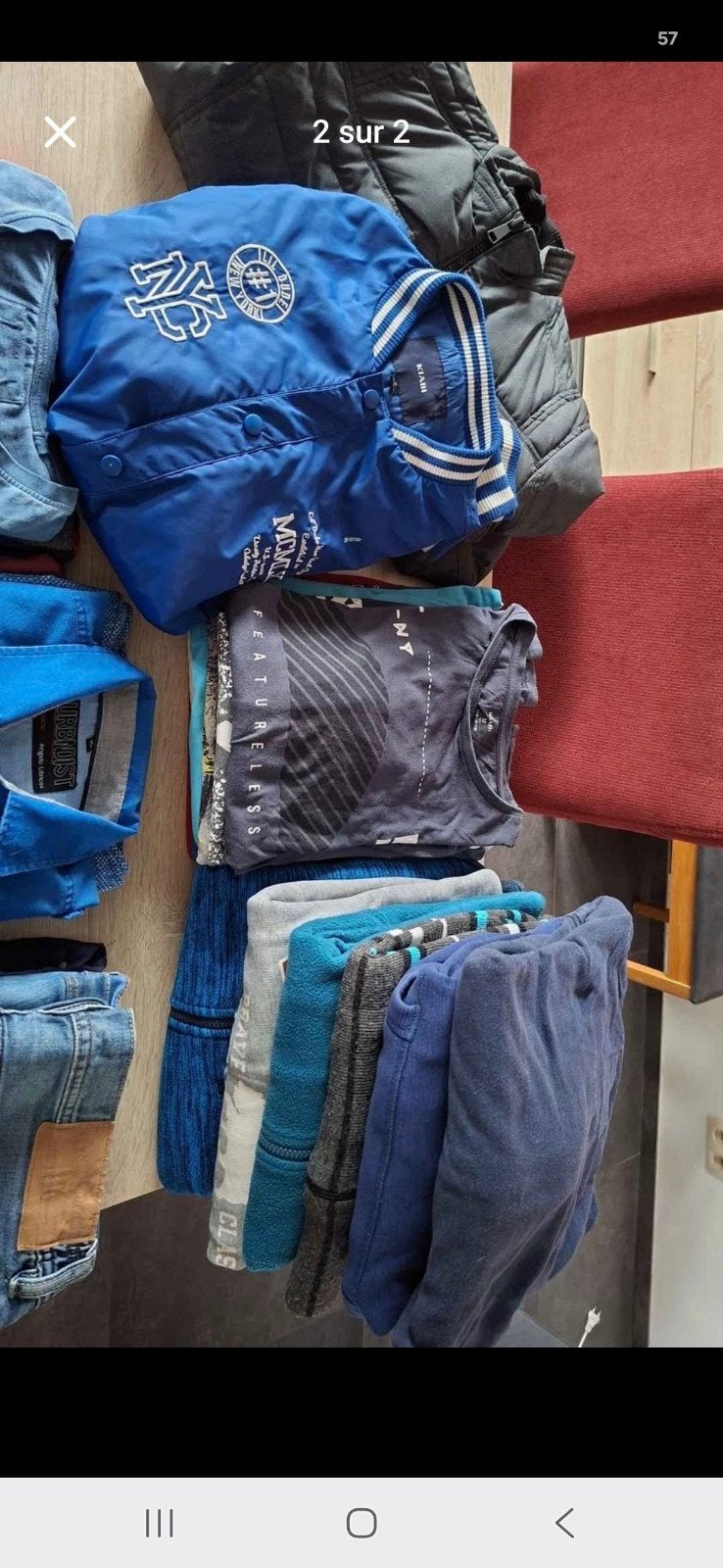 Lot de vetements garçon 18 ans, Enlèvement, Utilisé, Garçon
