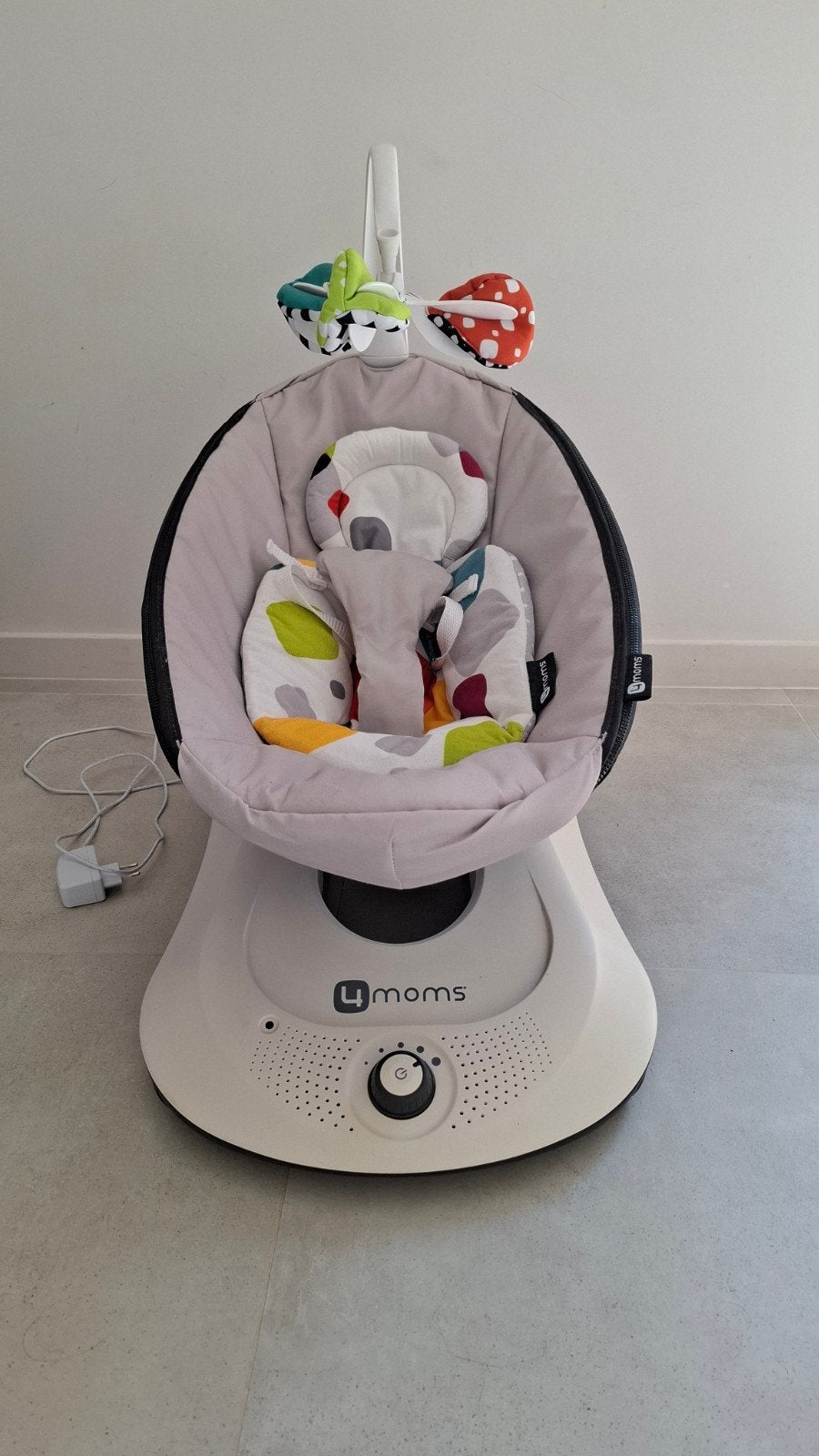 4moms babyswing (schommelstoel) met verkleinkussen, Gebruikt, Schommelstoel, Verstelbaar, Ophalen