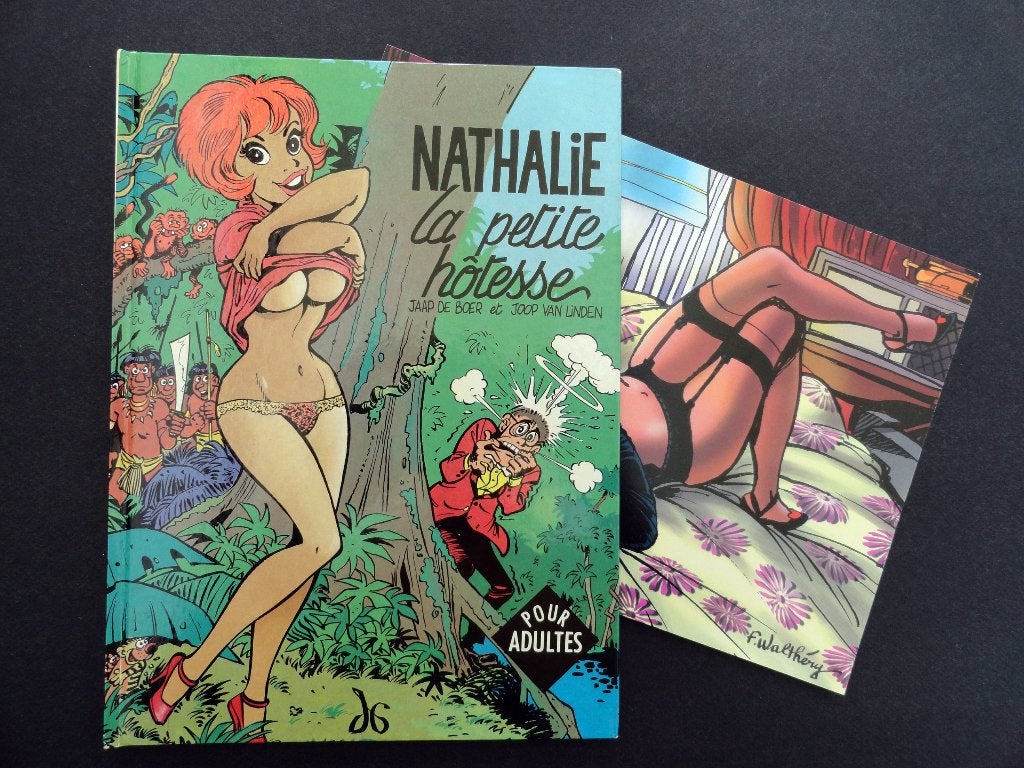Nathalie la petite hôtesse + XL- Jaap De Boer- EO1985-Dessis, Envoi