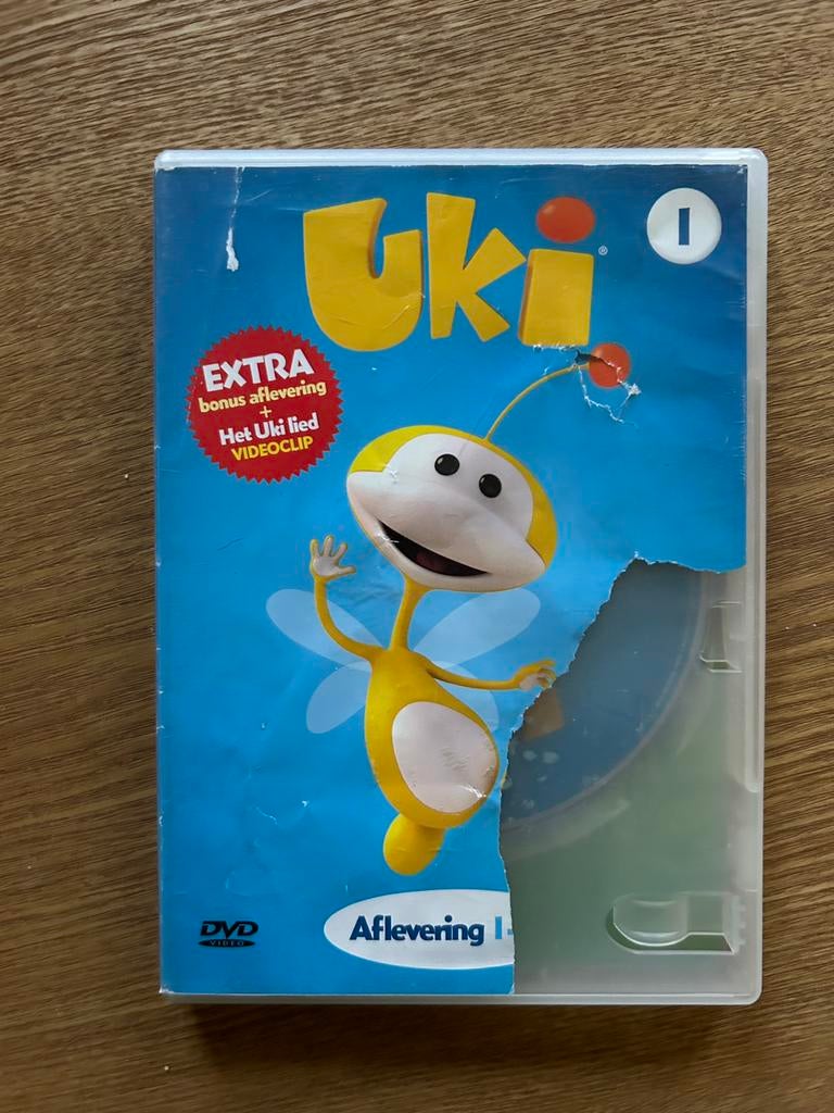 DVD Uki, Cd's en Dvd's, Alle leeftijden, Ophalen of Verzenden, Zo goed als nieuw, Tekenfilm