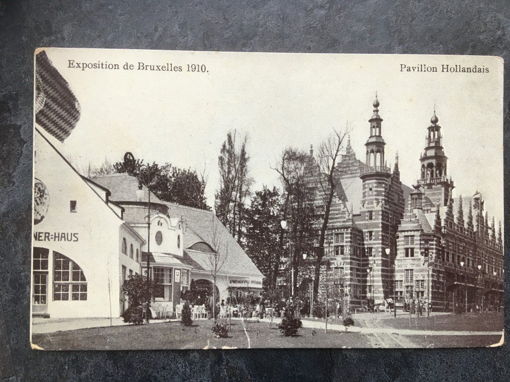 exposition de cartes Bruxelles 1910 - Pavillon Hollandais, Enlèvement ou Envoi, Bruxelles (Capitale)