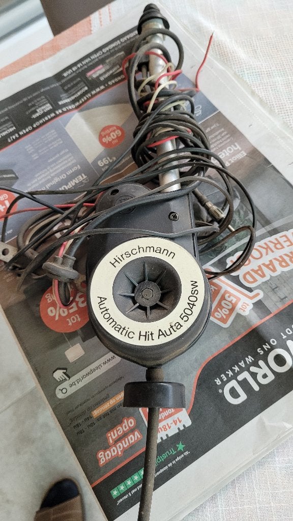 autoradio antenne electr, Ophalen, Gebruikt