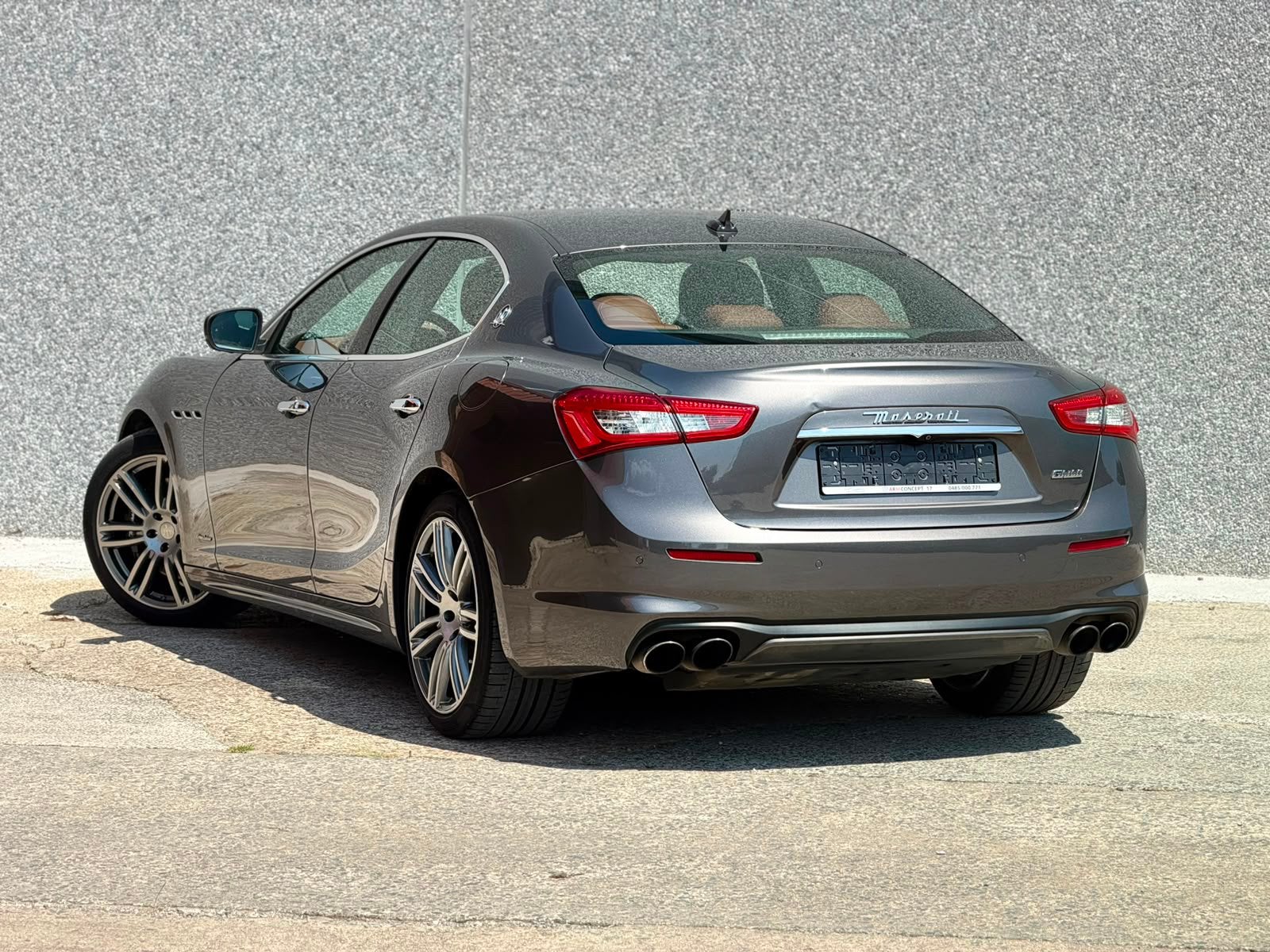 Maserati Ghibli 3.0 Diesel V6 2018 1er propriétaire, Autos, Maserati, Cuir, Achat, Entreprise, Caméra 360°