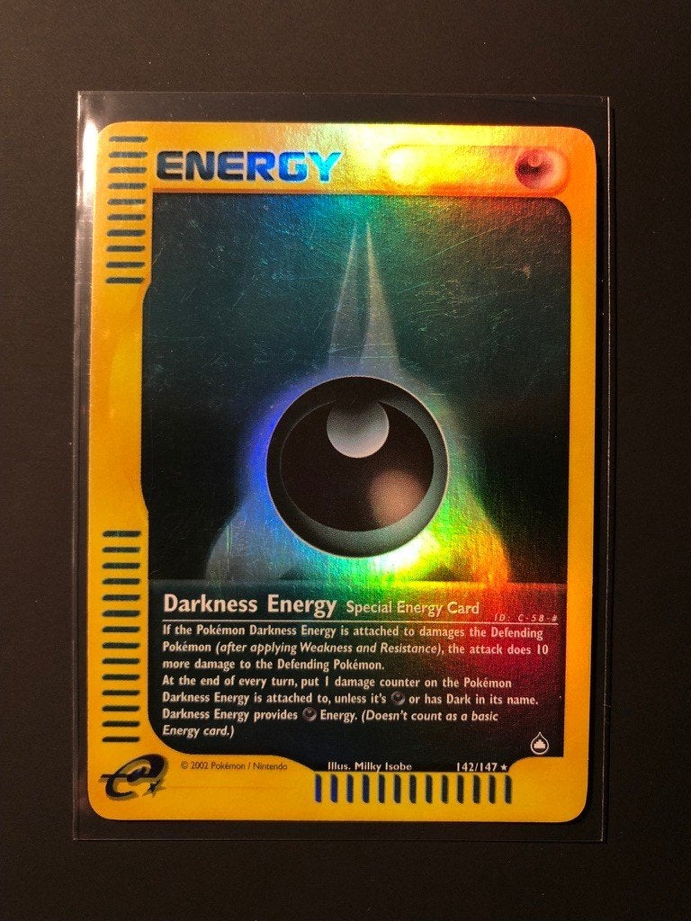 Holo Aquapolis à énergie noire inversée, Enlèvement ou Envoi, Neuf, Cartes en vrac
