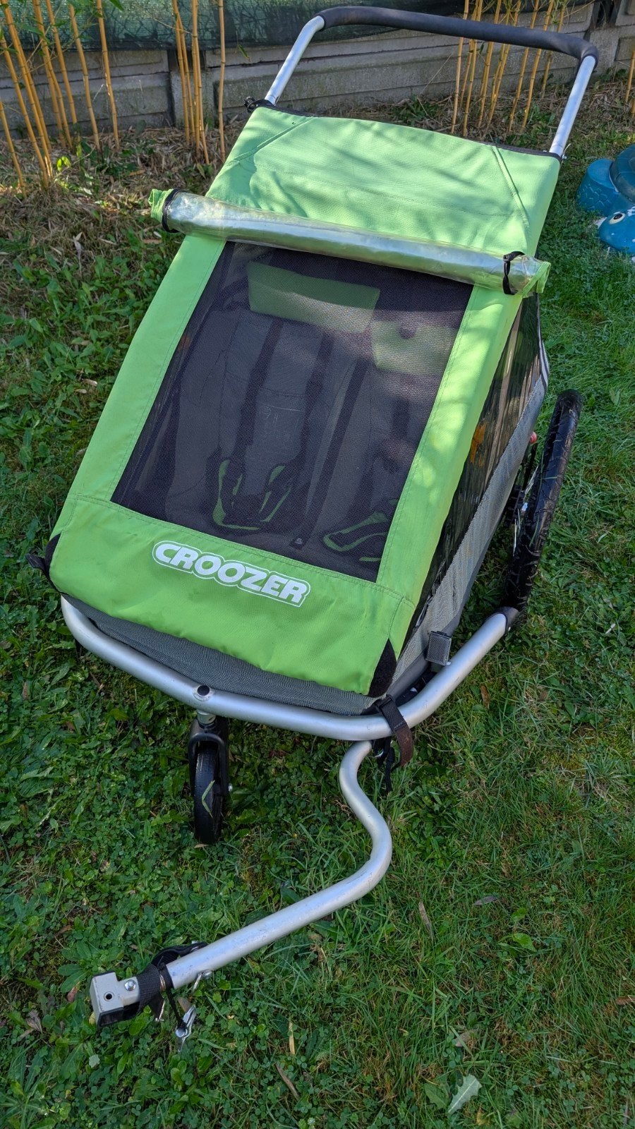 croozer kid for 2 fietskar, Fietsen en Brommers, Ophalen