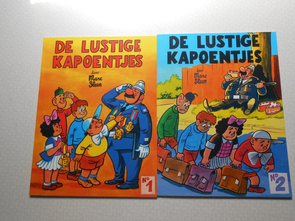 De lustige kapoentjes 5 x Adhemar 2013 1 ste druk., Boeken, Stripverhalen, Marc Sleen, Nieuw, Ophalen of Verzenden, Meerdere stripboeken
