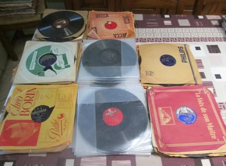 Grote Partij van 73 78-Toeren Platen - allerlei muziek, Cd's en Dvd's, Ophalen of Verzenden, Zo goed als nieuw