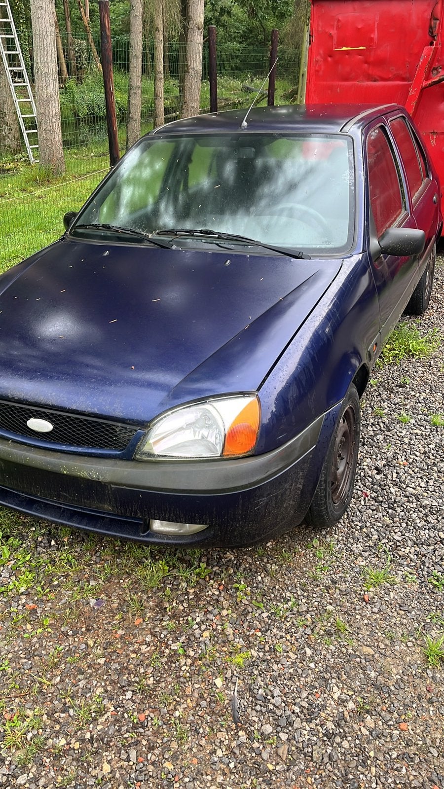 Ford fiesta, Auto's, Ford, Voorwielaandrijving, 4 deurs, Stof, Blauw