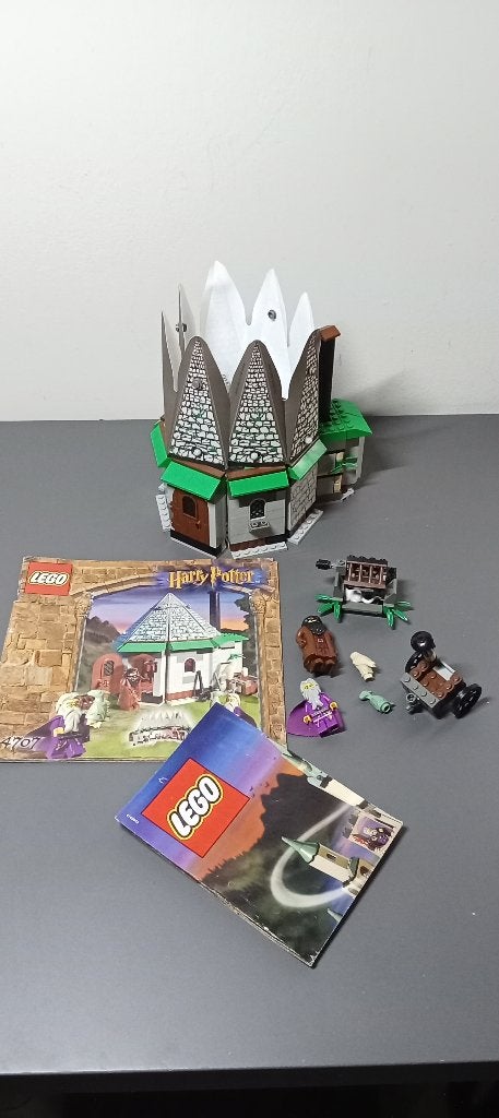 Lego Maison d'Hagrid 1ere edition 4707, Enlèvement ou Envoi, Lego, Ensemble complet, Harry Potter