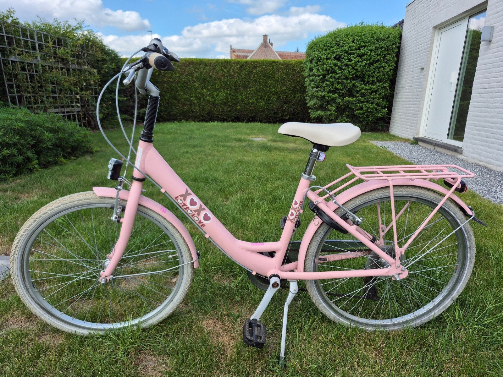 Xoxo meisjesfiets 24 inch, Vélos & Vélomoteurs, Vélos | Femmes | Vélos maman, Autres marques, Vitesses, Frein sur jante, Moins de 47 cm