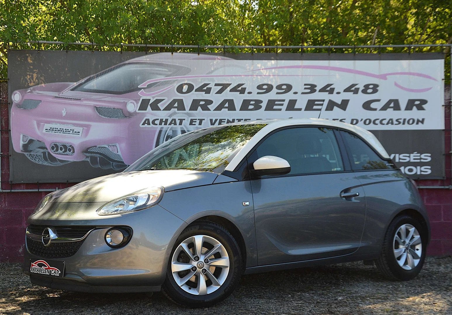 Opel ADAM 1.4i Glam BOITE AUT SENS AR CLIM CRUIS 54.353KM, Auto's, Automaat, 4 zetels, ADAM, Gebruikt