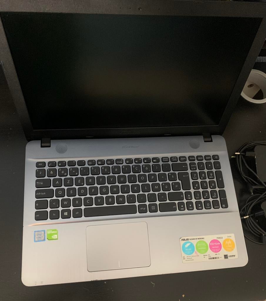 Laptop ASUS X541UJ -i7 / 8GB - Windows 10 Pro - 15 inch, Computers en Software, Ophalen, Gebruikt, HDD, 15 inch