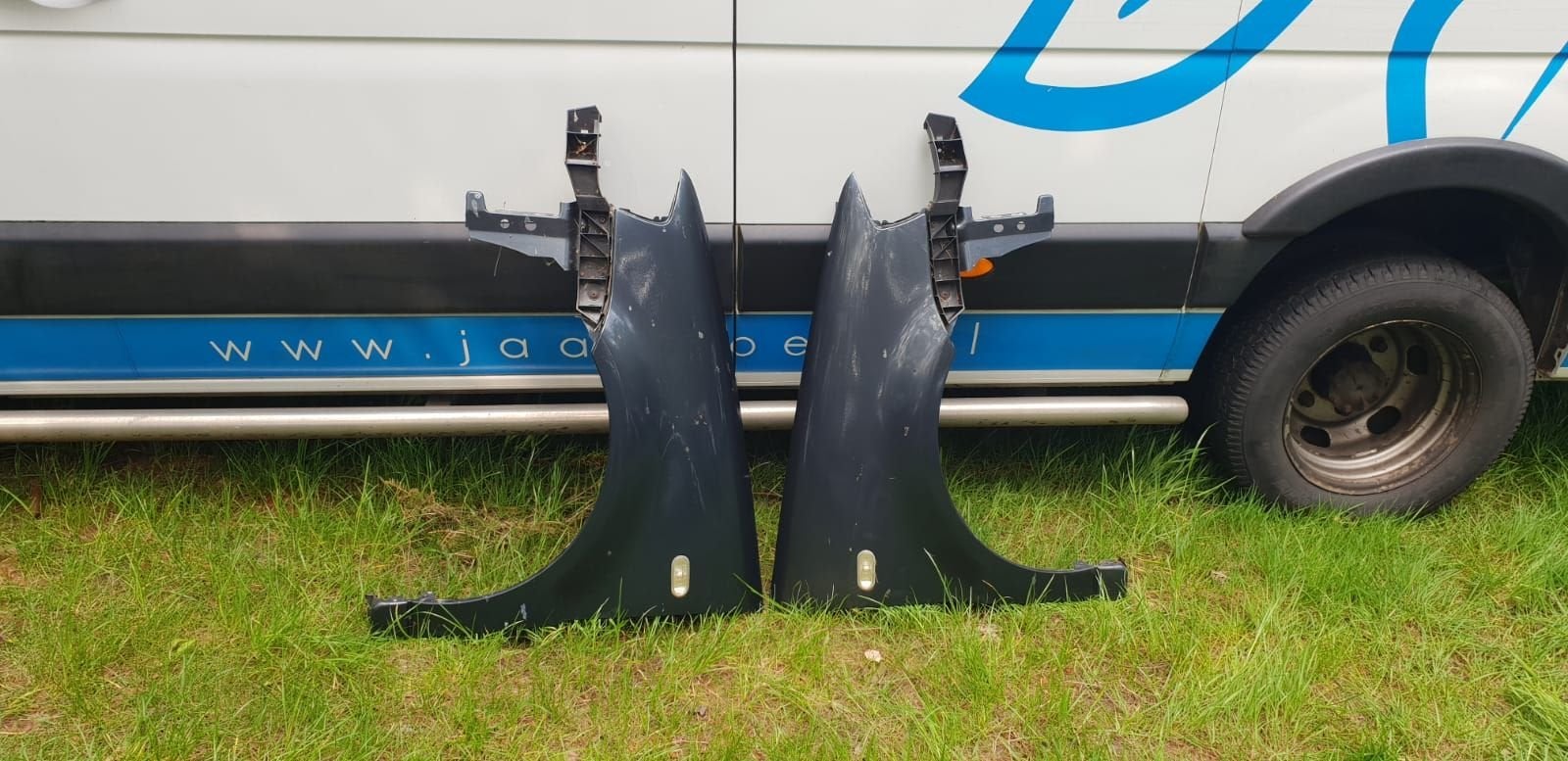 VW POLO 6N  VOORSCHERMEN LINKS+,RECHTS, -, Garde-boue, Utilisé, -