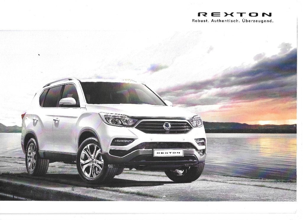 SSANG YONG REXTON  2017, Boeken, Ophalen of Verzenden, Zo goed als nieuw, Overige merken