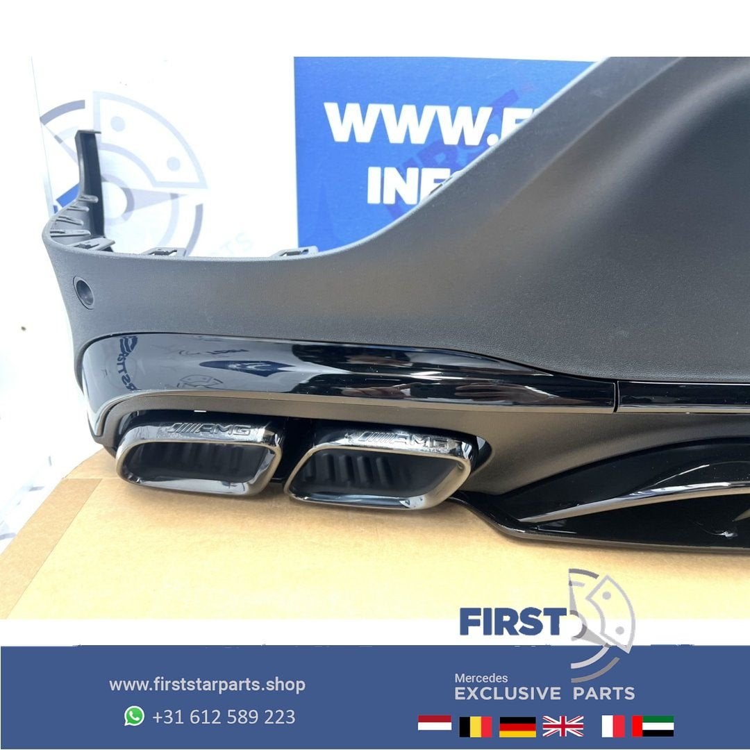 W253 C253 GLC63 AMG DIFFUSER voor Mercedes GLC Klasse AMG GL, Gebruikt, -, Ophalen of Verzenden, -