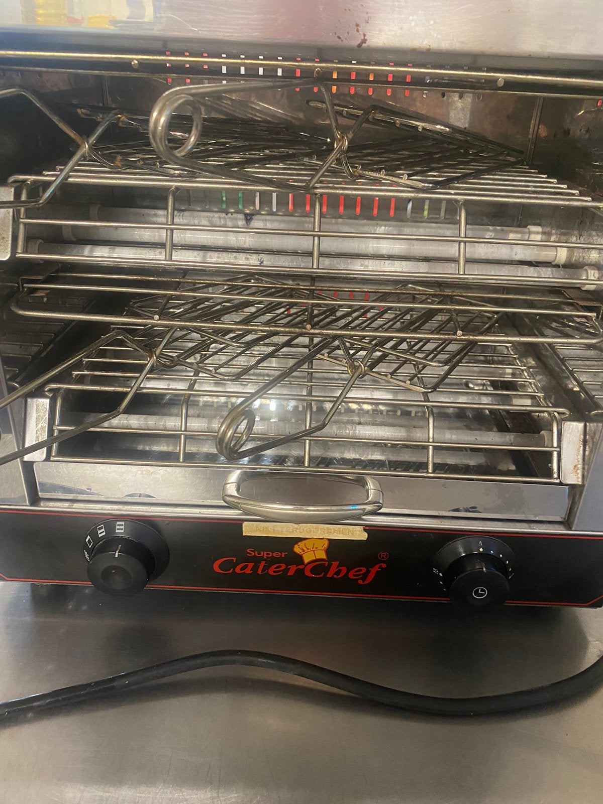 Caterchef croqeu, Ophalen, Gebruikt
