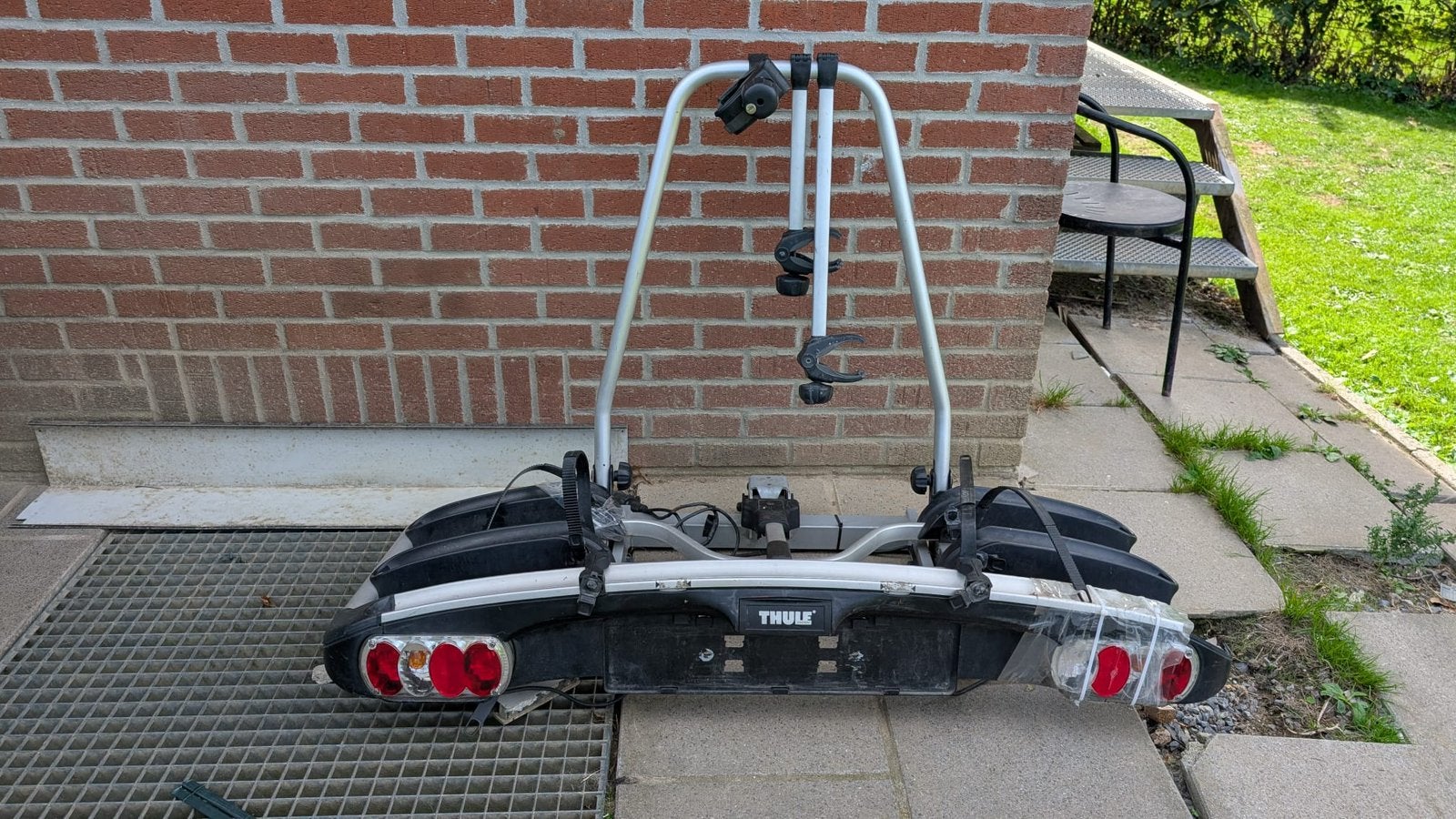 Porte vélo triple de marque Thule, Enlèvement, 3 vélos ou plus, Utilisé, Support d'attelage
