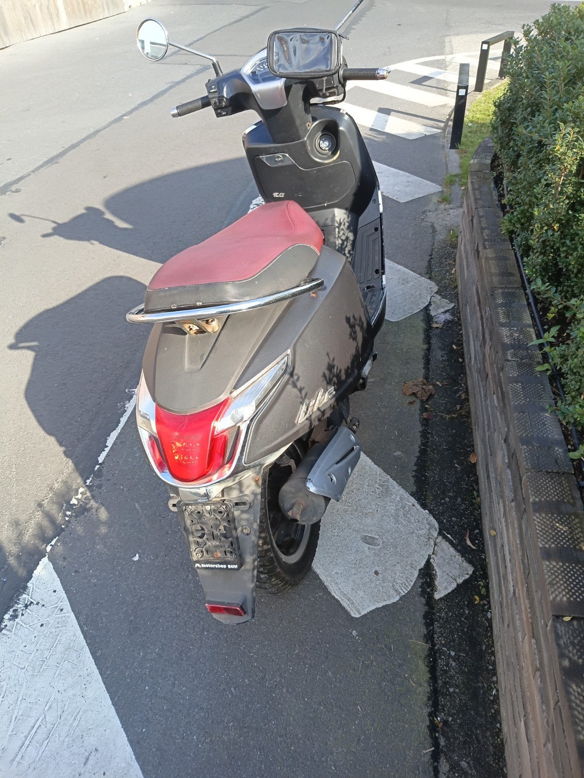 Kymco like 50 cc, Enlèvement