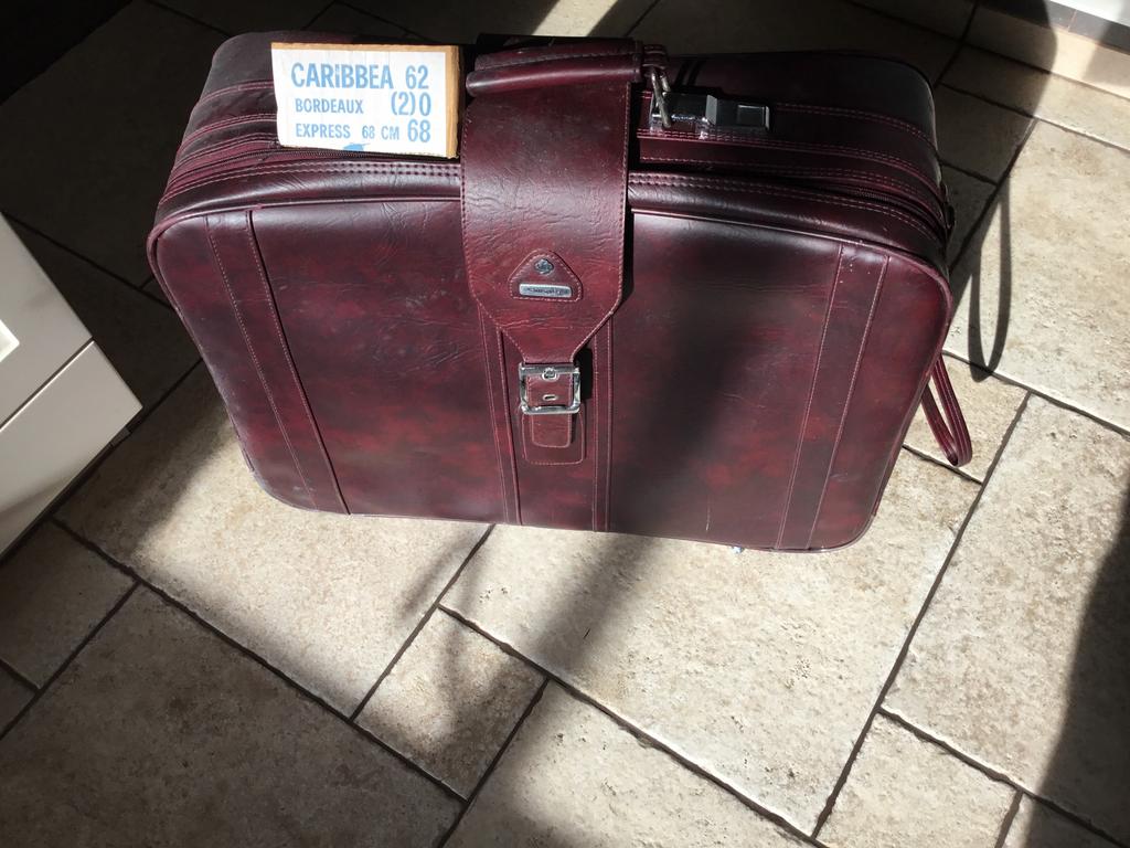 Étui de voyage Samsonite, Enlèvement, Utilisé