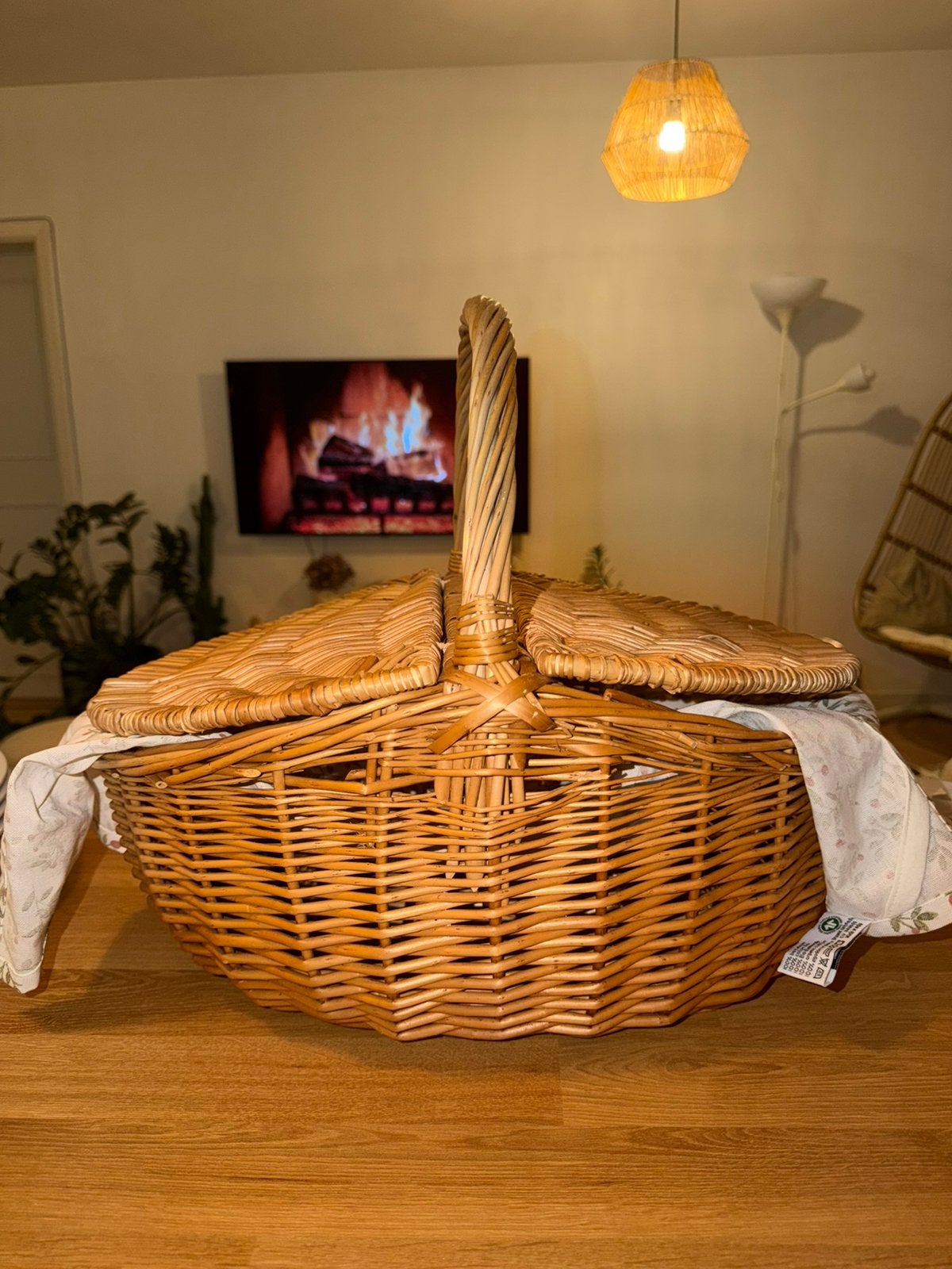 Panier de pique-nique en rotin Dille & Kamille, Enlèvement, Utilisé