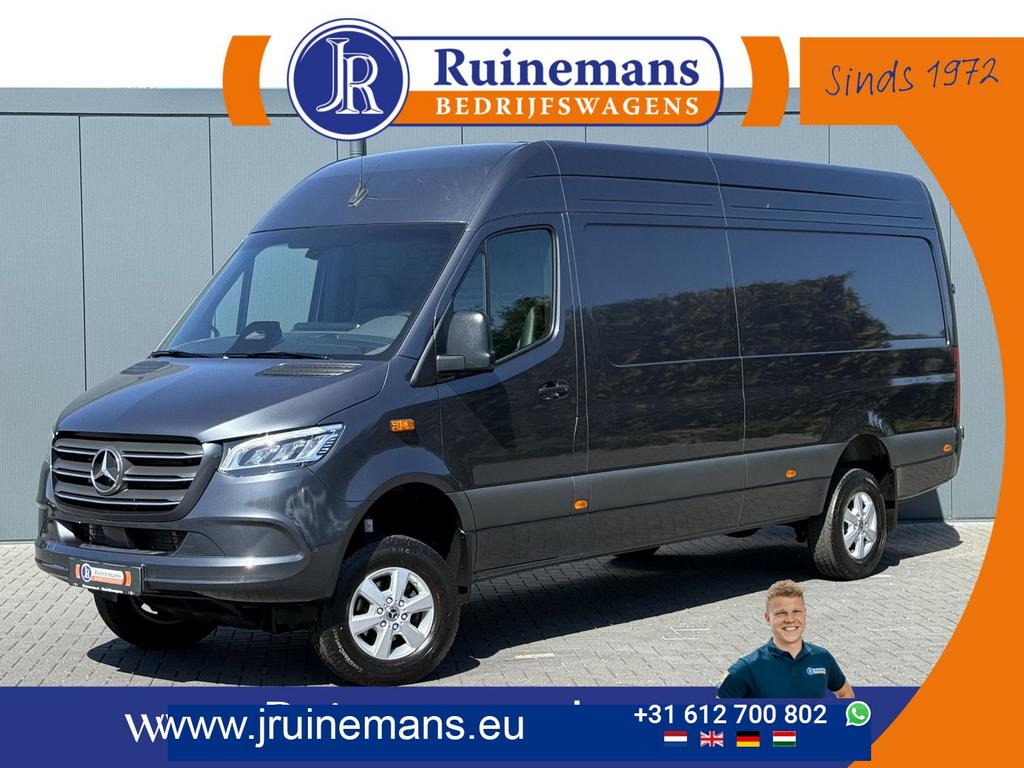 Mercedes-Benz Sprinter 319 CDI 191 PK 4x4 AUTOMAAT FACELIFT, Auto's, Bestelwagens en Lichte vracht, 4x4, ABS, Adaptive Cruise Control