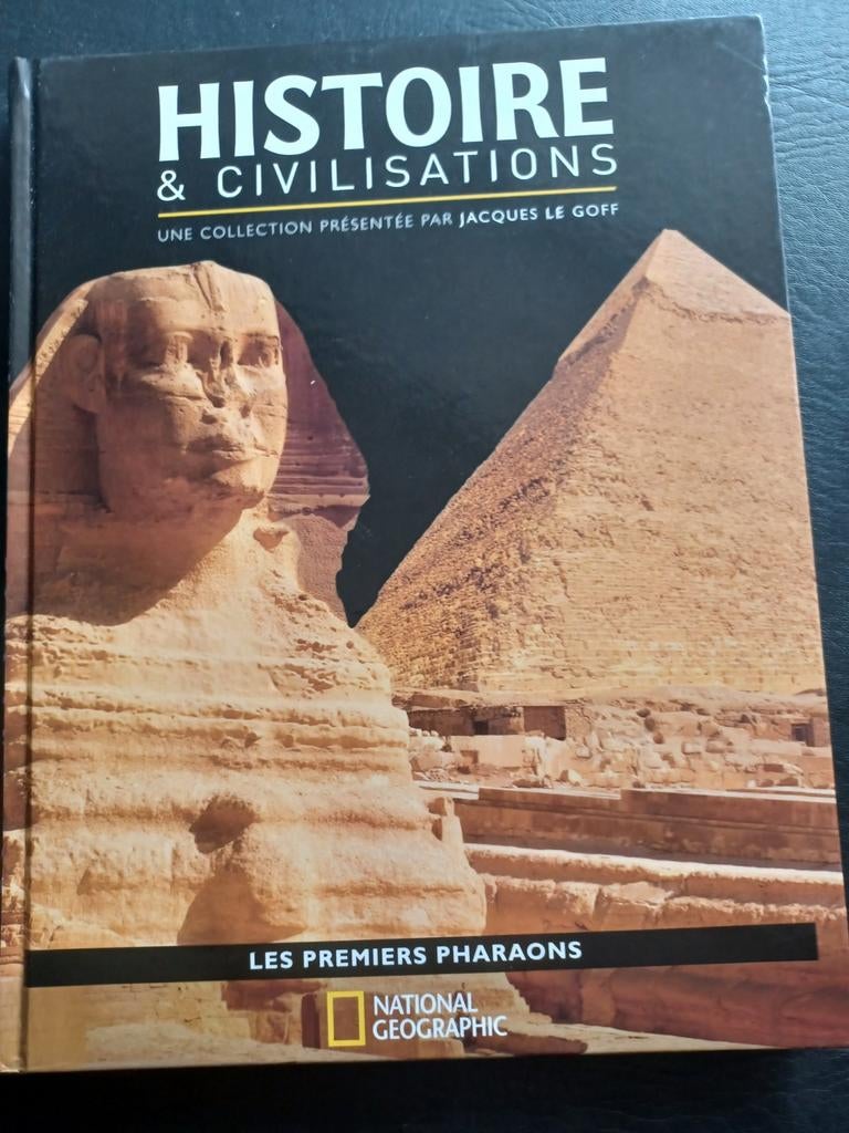 Histoire civilisations premiers pharaons National Geographic, Ophalen of Verzenden