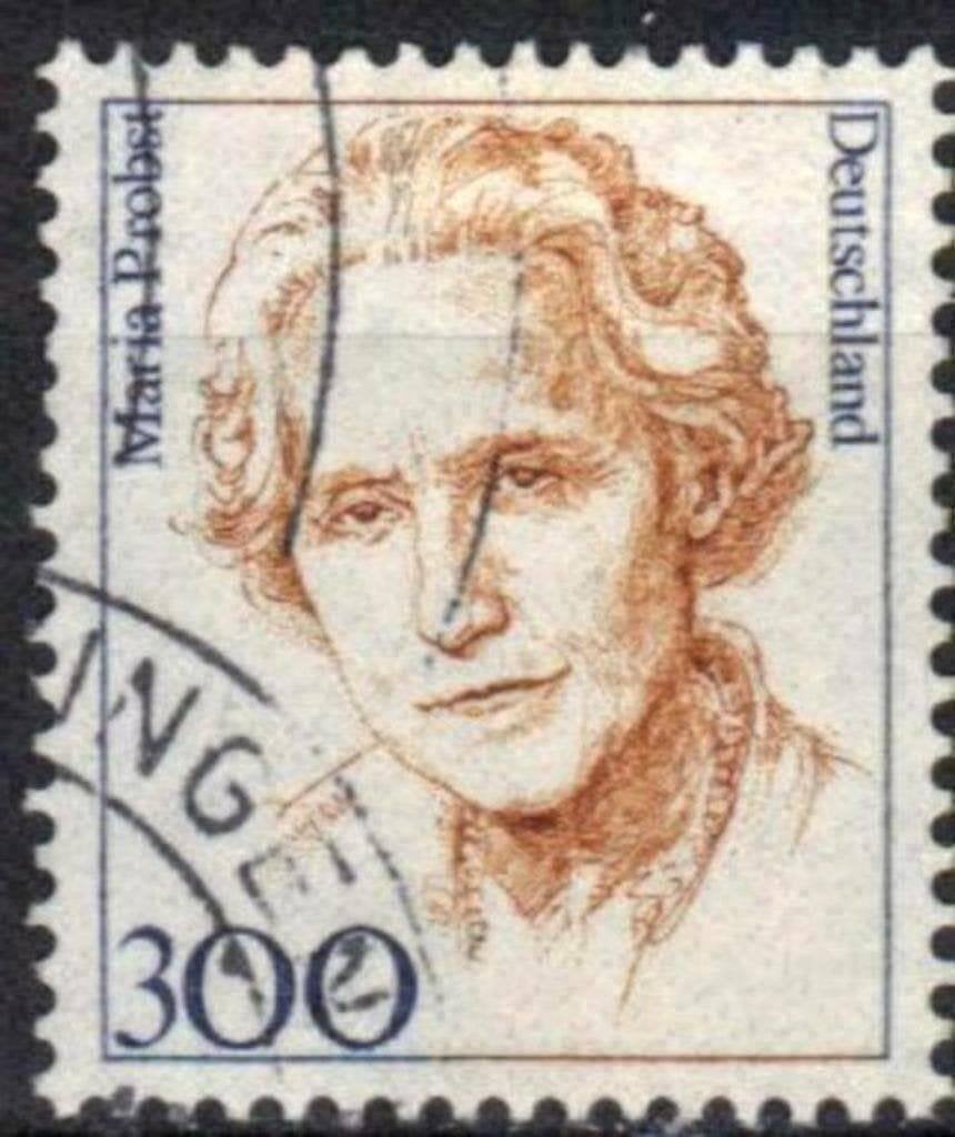 Allemagne 1997 - Yvert 1788 - Femme célèbre (ST), Envoi, Affranchi